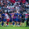 （体育）足球——西甲：巴塞罗那胜赫罗纳