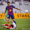 西甲-阿劳霍补时绝杀巴萨2-1吉罗纳豪取三分领跑积分榜