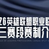 2026LPL第三赛段赛制介绍：主场巡回！组内赛登峰和涅槃皆BO3双循环